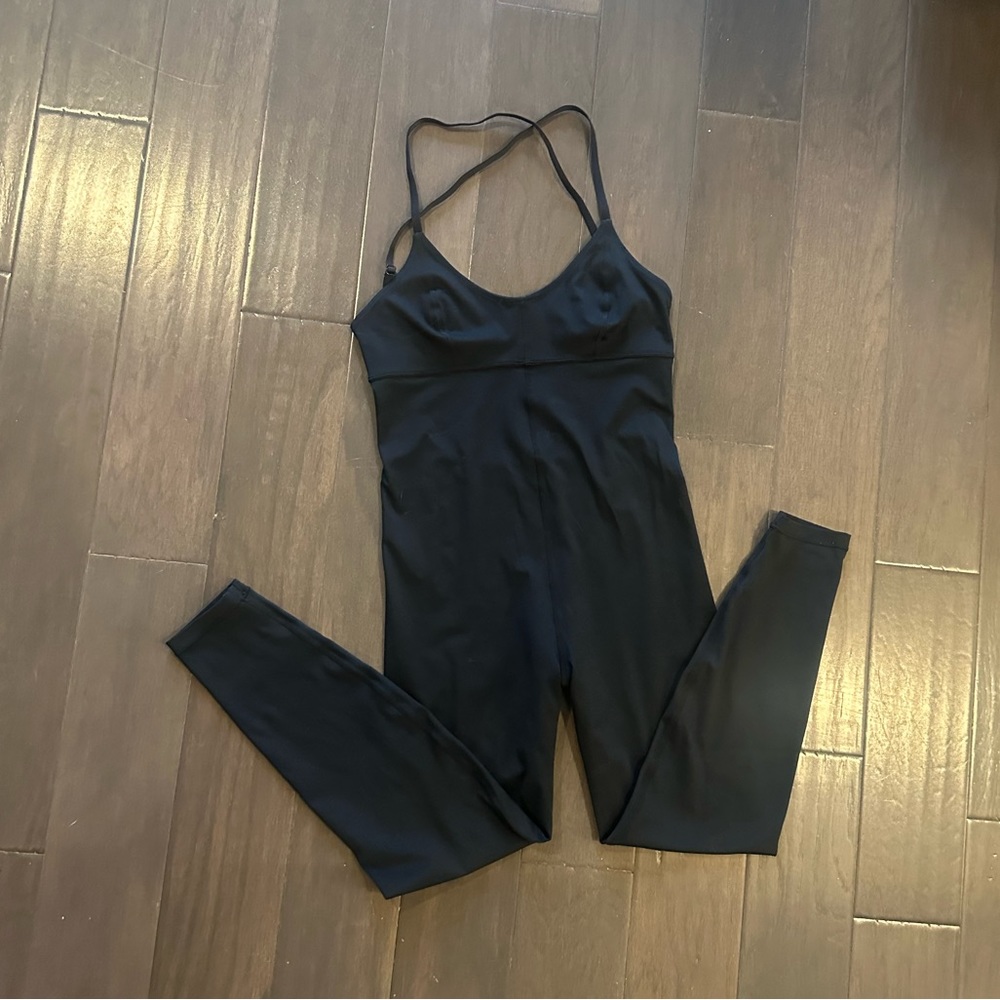 Bandier Le Ore Positano Catsuit Onesie / Bodysuit Black Size Medium